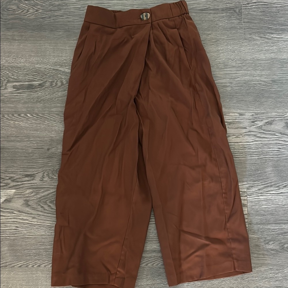 Zara Women’s Brown slacks Pants